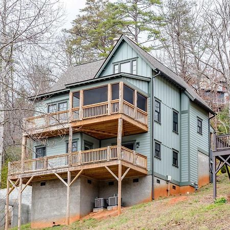 Cullowhee Home With Game Room, Wraparound Decks Bagian luar foto
